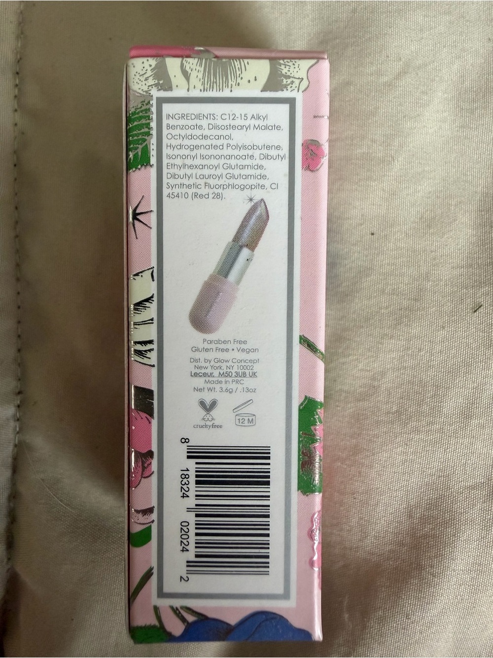 WINKY LUX Lip Balm & Gloss Set with Pink, White, Gold, Purple Accents - Picture 4 of 5
